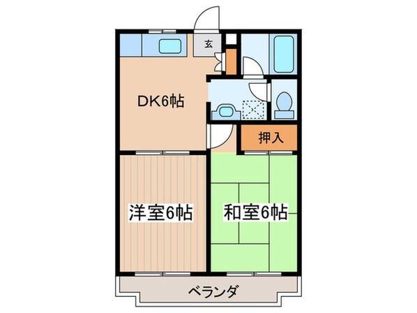 メゾン柊の物件間取画像